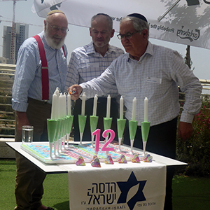 Gary Scharlat Jeffrey Cohen Yechiel Shemesh 7th Candle